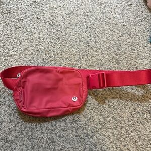Lululemon Athletica Vibrant Red Pouch